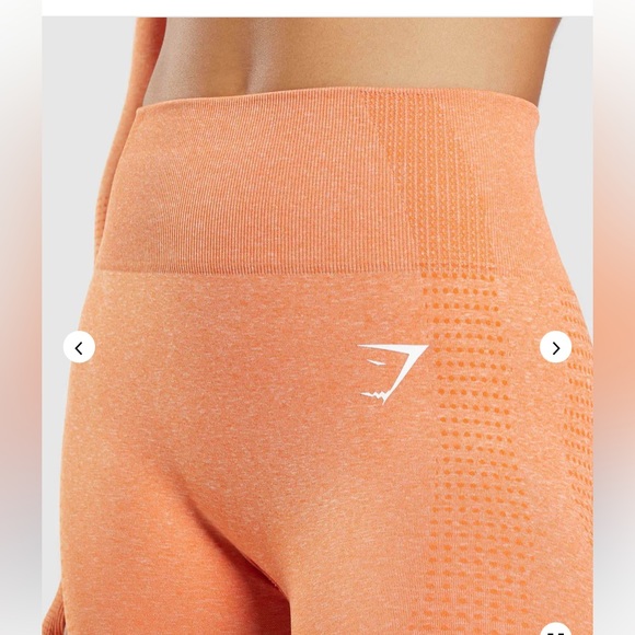 Orange gymshark leggings Xs - Picture 2 of 14